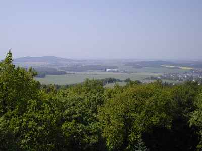 Blick vom Schwedensteinturm